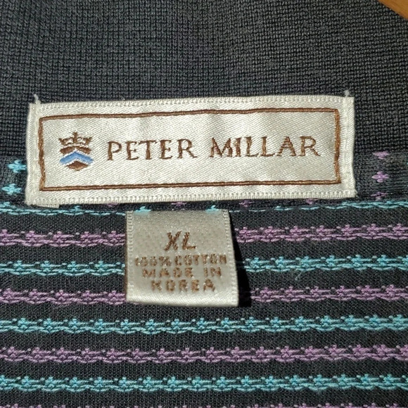PETER MILLAR POLO SHIRT SIZE XL - Picture 2 of 10